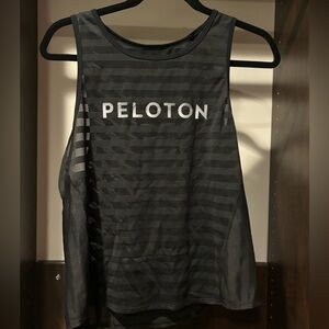 Peloton mesh crop tank